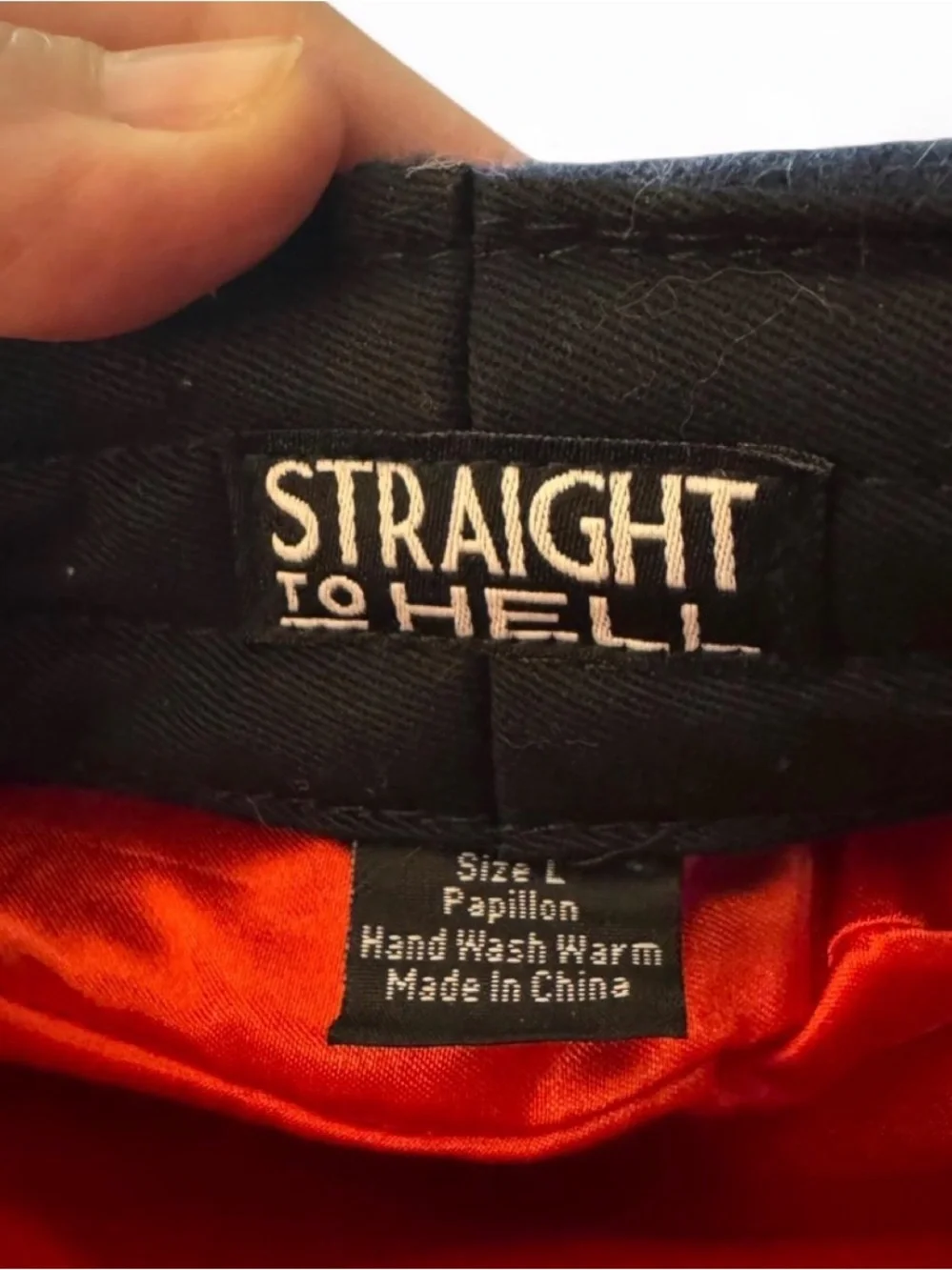 Navy Blue Wool Blend Fisherman Cap | Straight to Hell brand